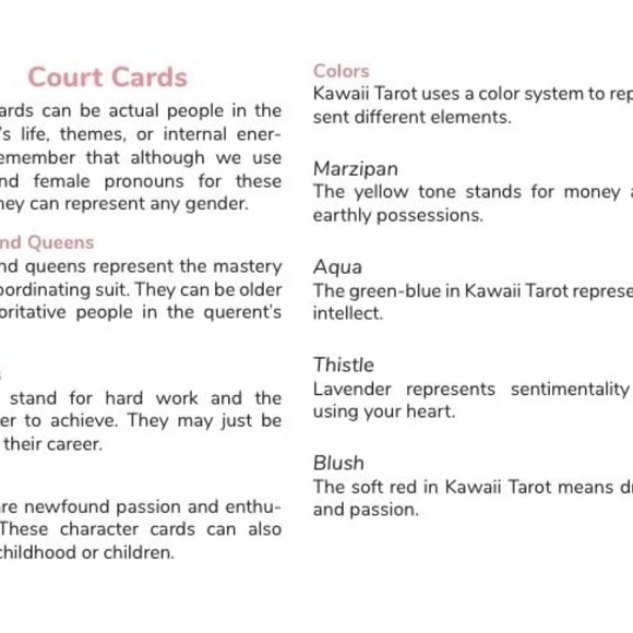 KAWAII TAROT by Diana Lopez Deck Card Mystic Game Fortune Telling Magic Cute New - Picture 9 of 16